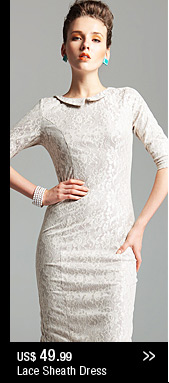 Lace Sheath Dress