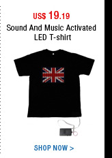 Sound And Music Activated LED T-shirt