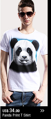 Panda Printing T Shirt