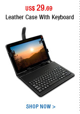 Leather Case With Keyboard