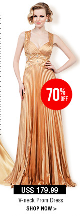 V-neck Prom Dress