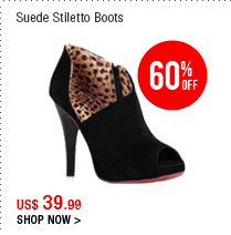 Suede Stiletto Boots