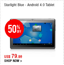 Starlight Blue - Android 4.0 Tablet