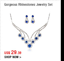 Gorgeous Rhinestones Jewelry Set