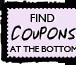 Find Coupons at the bottom