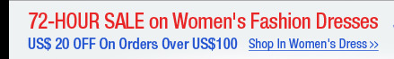 72-HOUR SALE on Women's Fashion Dresses