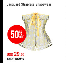 Jacquard Strapless Shapewear