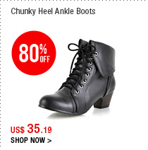 Chunky Heel Ankle Boots