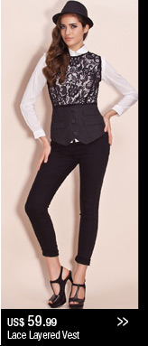 Lace Layered Vest