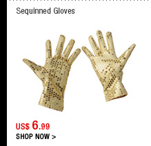 Sequinned Gloves
