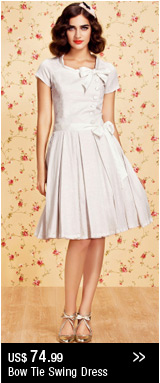 Bow Tie Swing Dress