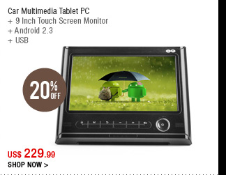 Car Multimedia Tablet PC 
