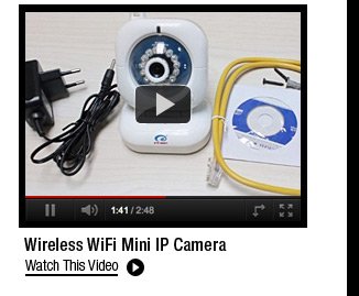 Wireless WiFi Mini IP Camera