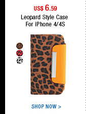 Leopard Style Case For iPhone 4/4S
