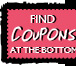 Find Coupons at the bottom