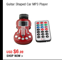 Guitar Shaped Car MP3 Player