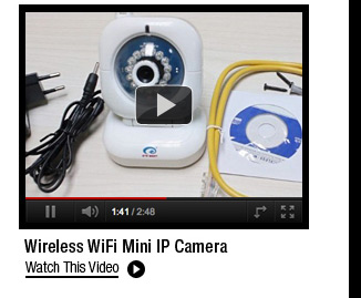 Wireless WiFi Mini IP Camera