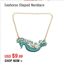 Seahorse Shaped Necklace