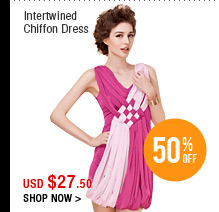 Intertwined Chiffon Dress