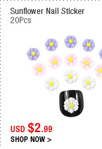 Sunflower Nail Sticker