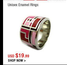 Unisex Enamel Rings