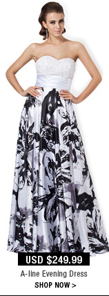 A-line Evening Dress