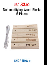 Dehumidifying Wood Blocks