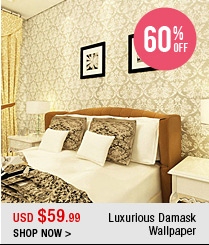 Luxurious Damask Wallpaper