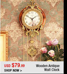 Wooden Antique Wall Clock