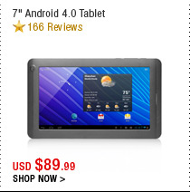 7" Android 4.0 Tablet