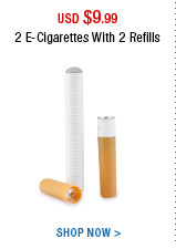 2 E-Cigarettes With 2 Refills