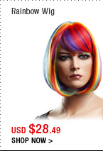 Rainbow Wig