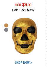 Gold Devil Mask