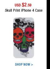 Skull Print iPhone 4 Case