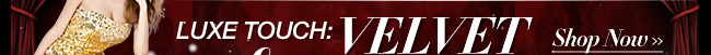 Luxe Touch: Velvet & Sequined