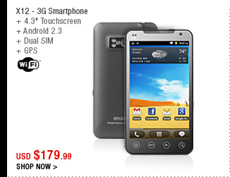 X12 - 3G Smartphone