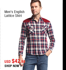 Men's English Lattice Shirt
