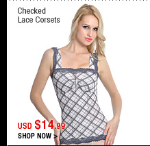 Checked Lace Corsets