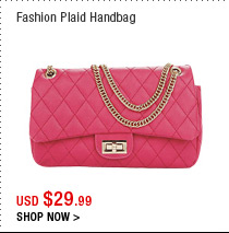Fashion Plaid Handbag