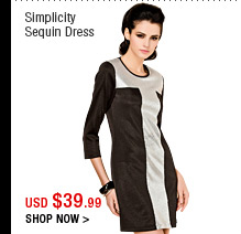 Simplicity Sequin Dress