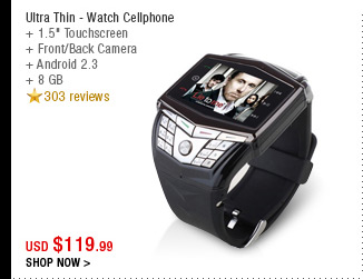 Ultra Thin - Watch Cellphone