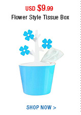 Flower Style Tissue Box