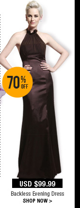 Backless Evening Dress