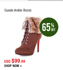 Suede Ankle Boots