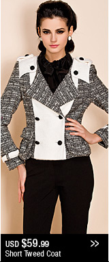 Short Tweed Coat