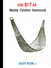 Meshy Outdoor Hammock