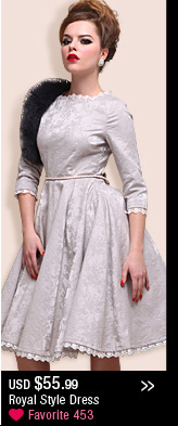 Royal Style Dress