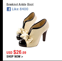 Bowknot Ankle Boot 