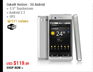 Ouku® Horizon - 3G Android 
