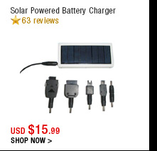 Solar Powered Battery Charger